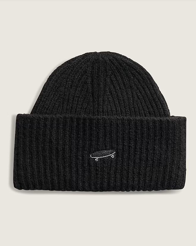 Vans - Densmore Wide Cuff Beanie Black-1