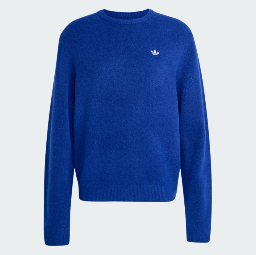 Adidas - Trefoil Essentials Fully Knit Sweater Bold Blue-1