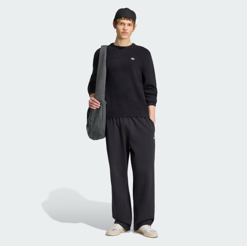 Adidas - Trefoil Essentials Fully Knit Sweater Black-5