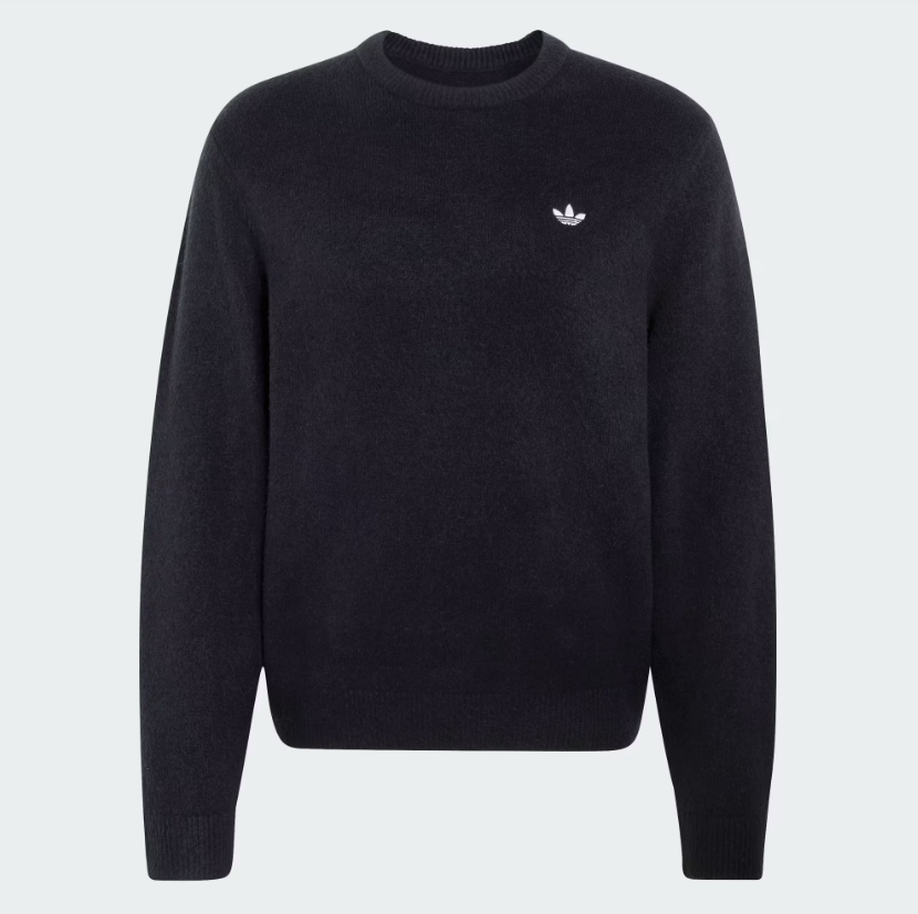 Adidas - Trefoil Essentials Fully Knit Sweater Black-1