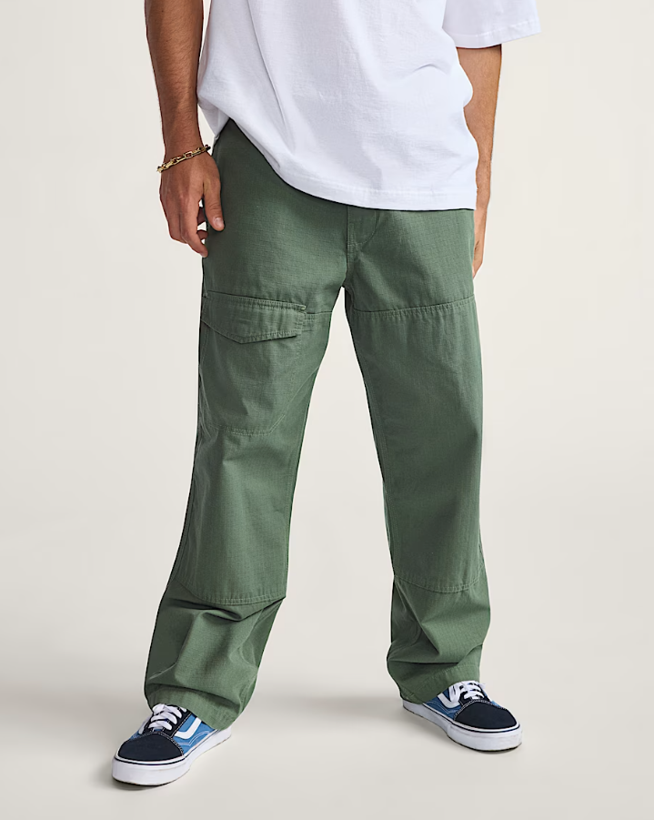 Vans x Atiba - Skate Loose Atiba Haze Cargo Pants Green – FLAVOUR '99