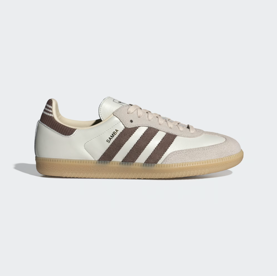 Adidas - Samba OG Cloud White/Earth Strata/Gum