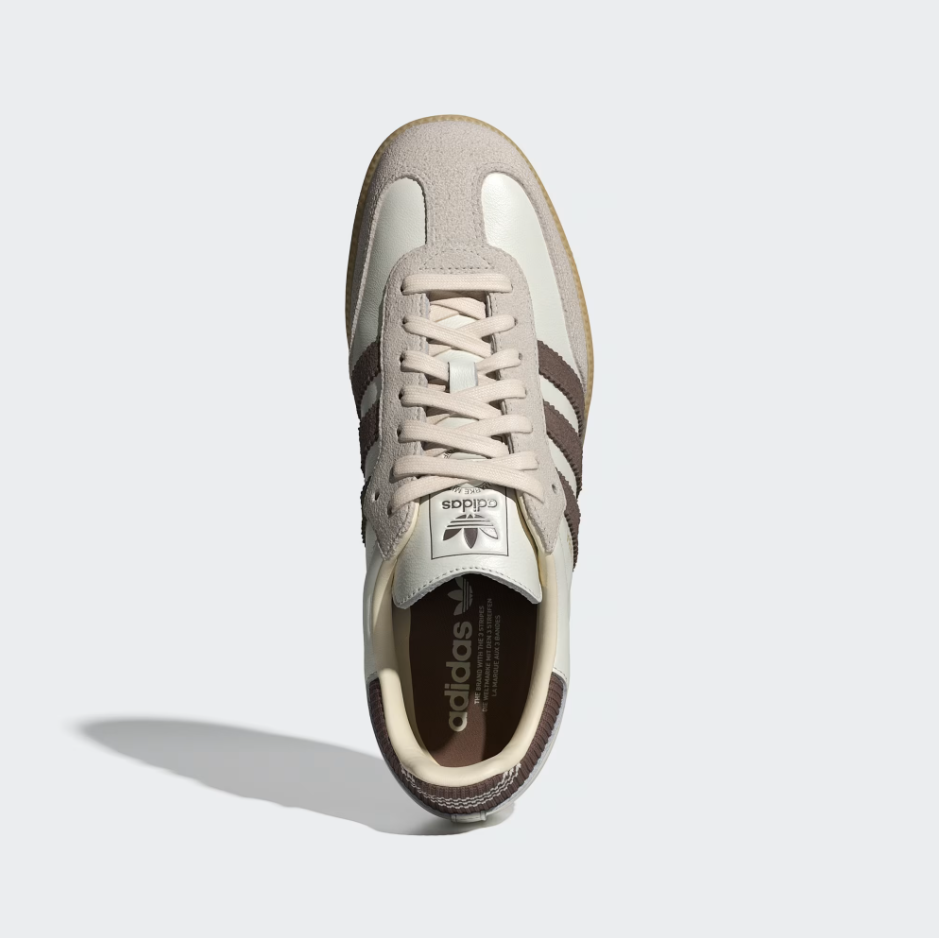 Adidas - Samba OG Cloud White/Earth Strata/Gum