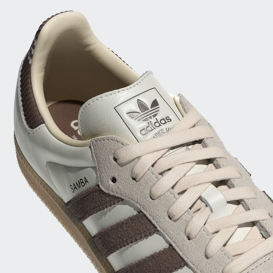 Adidas - Samba OG Cloud White/Earth Strata/Gum