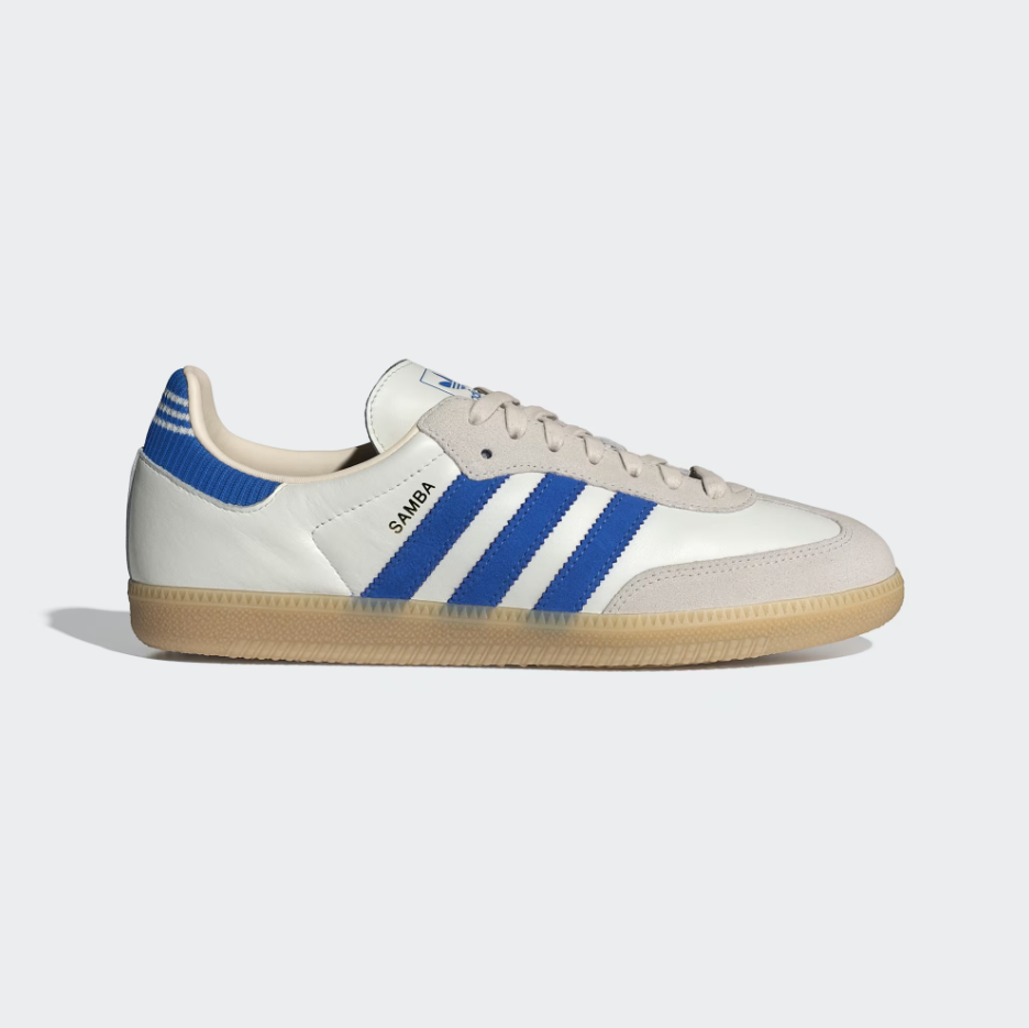 Adidas - Samba OG Cloud White/Blue/Gum