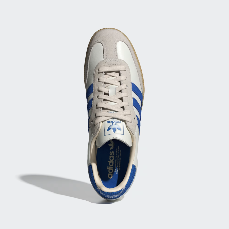 Adidas - Samba OG Cloud White/Blue/Gum