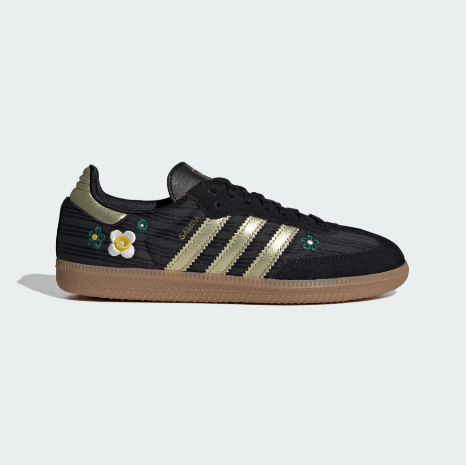 Adidas - W Samba OG Core Black/Gold Metallic/Gum