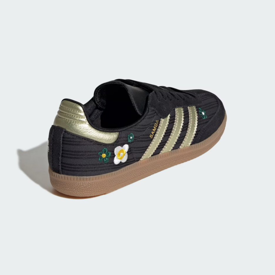 Adidas - W Samba OG Core Black/Gold Metallic/Gum