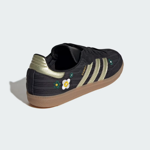 Adidas - W Samba OG Core Black/Gold Metallic/Gum