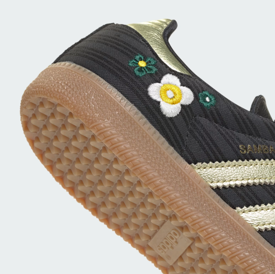 Adidas - W Samba OG Core Black/Gold Metallic/Gum