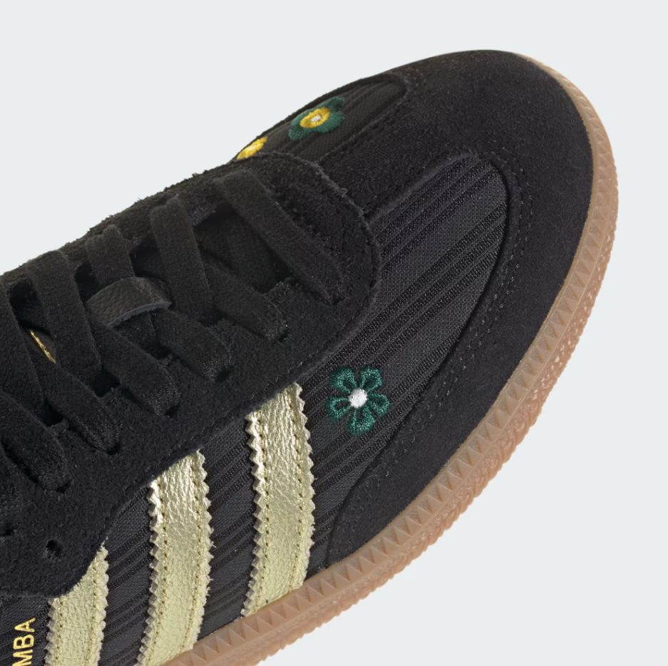 Adidas - W Samba OG Core Black/Gold Metallic/Gum