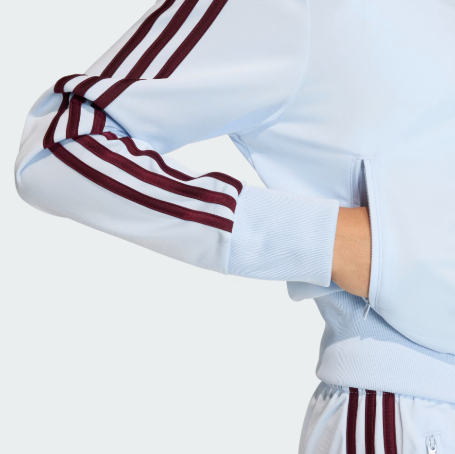 Adidas - W Firebird Classic Track Top Blue/Maroon
