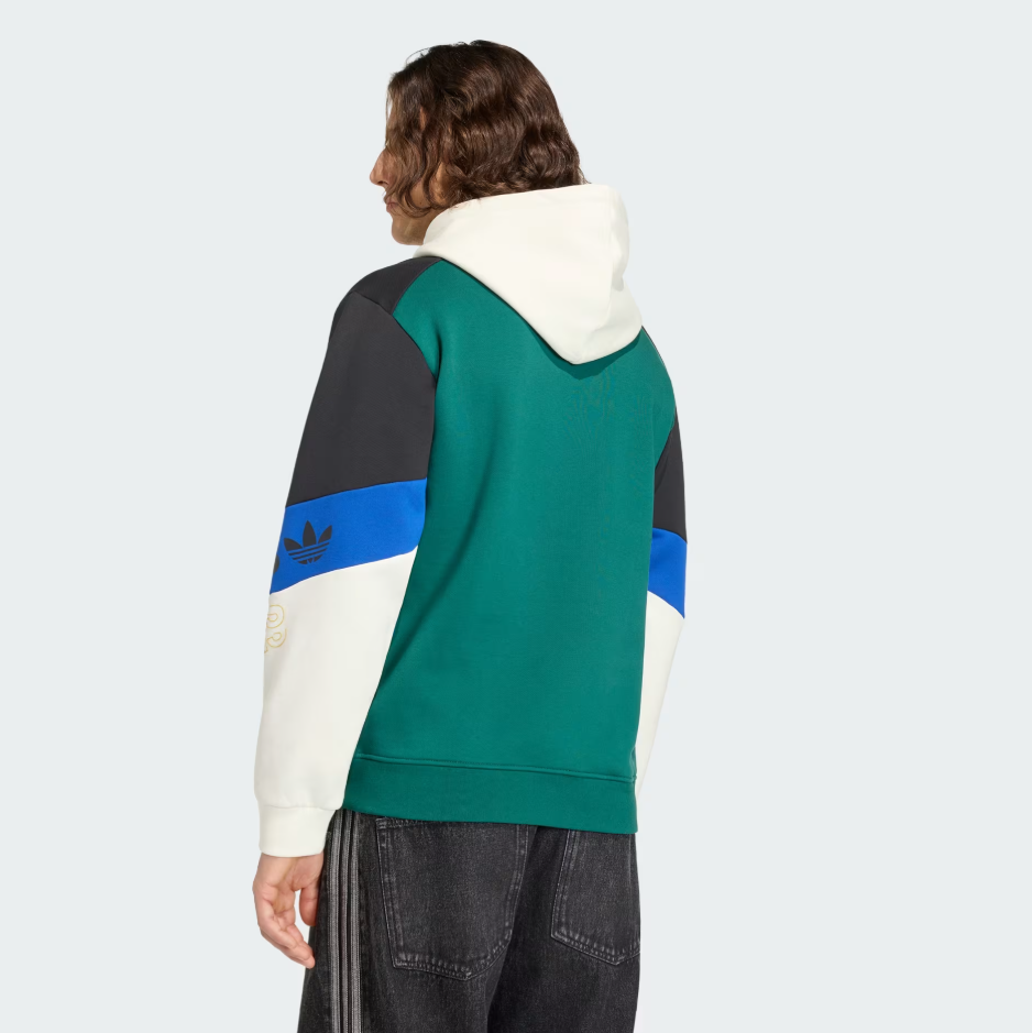 Adidas - Archive Football Graphic Hoodie Green