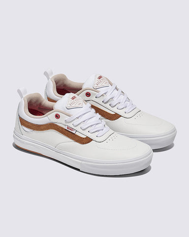 Vans - Skate Kyle Walker Leather ~ White/Red