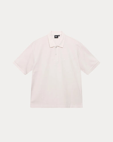 Stussy - Pique Polo ~ Off White