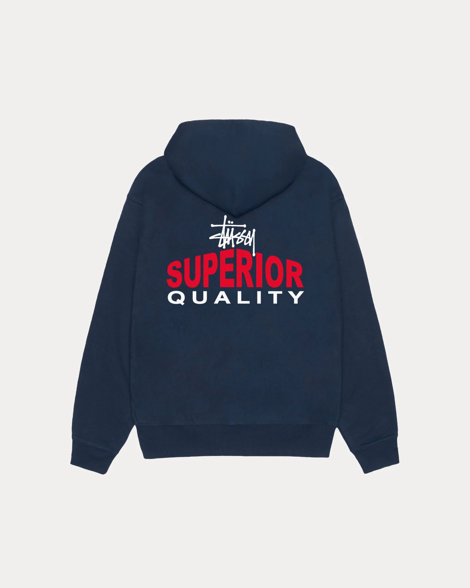 Stussy - Superior Quality Full-Zip ~ Navy – FLAVOUR '99