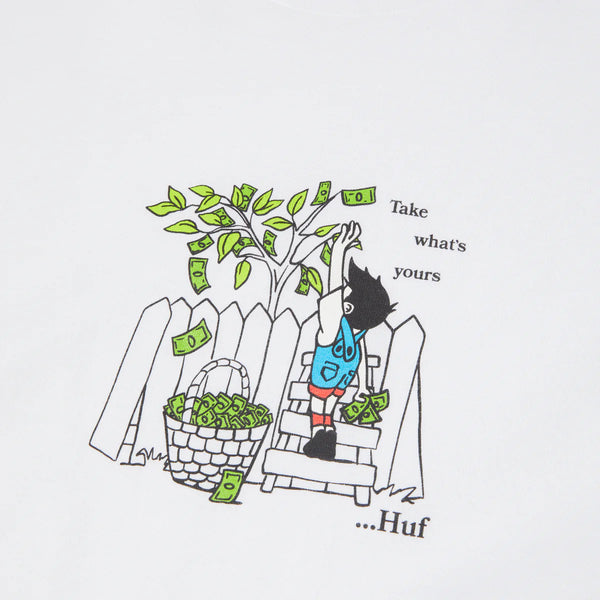 HUF - Take Yours T-Shirt White