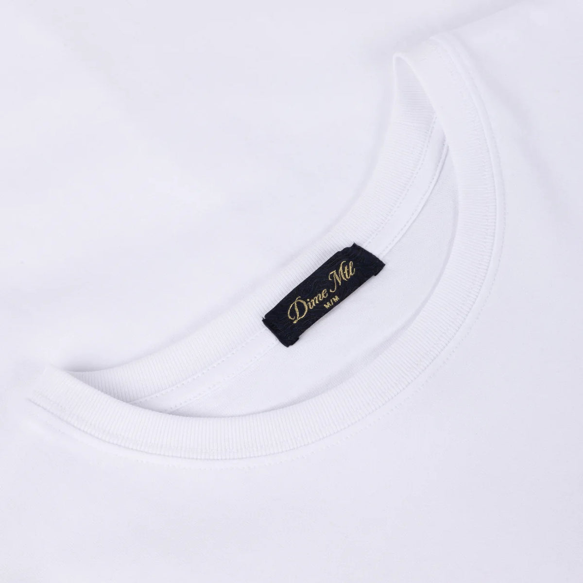 Dime - Classic Big Logo Long Sleeve T-Shirt White-2