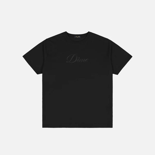 Dime - Cursive T-Shirt Black
