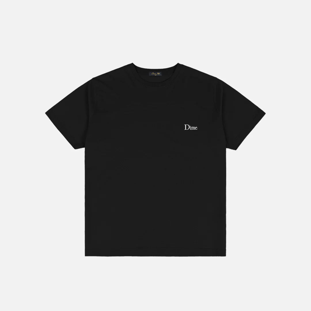 Dime - Classic Small Logo T-Shirt Black