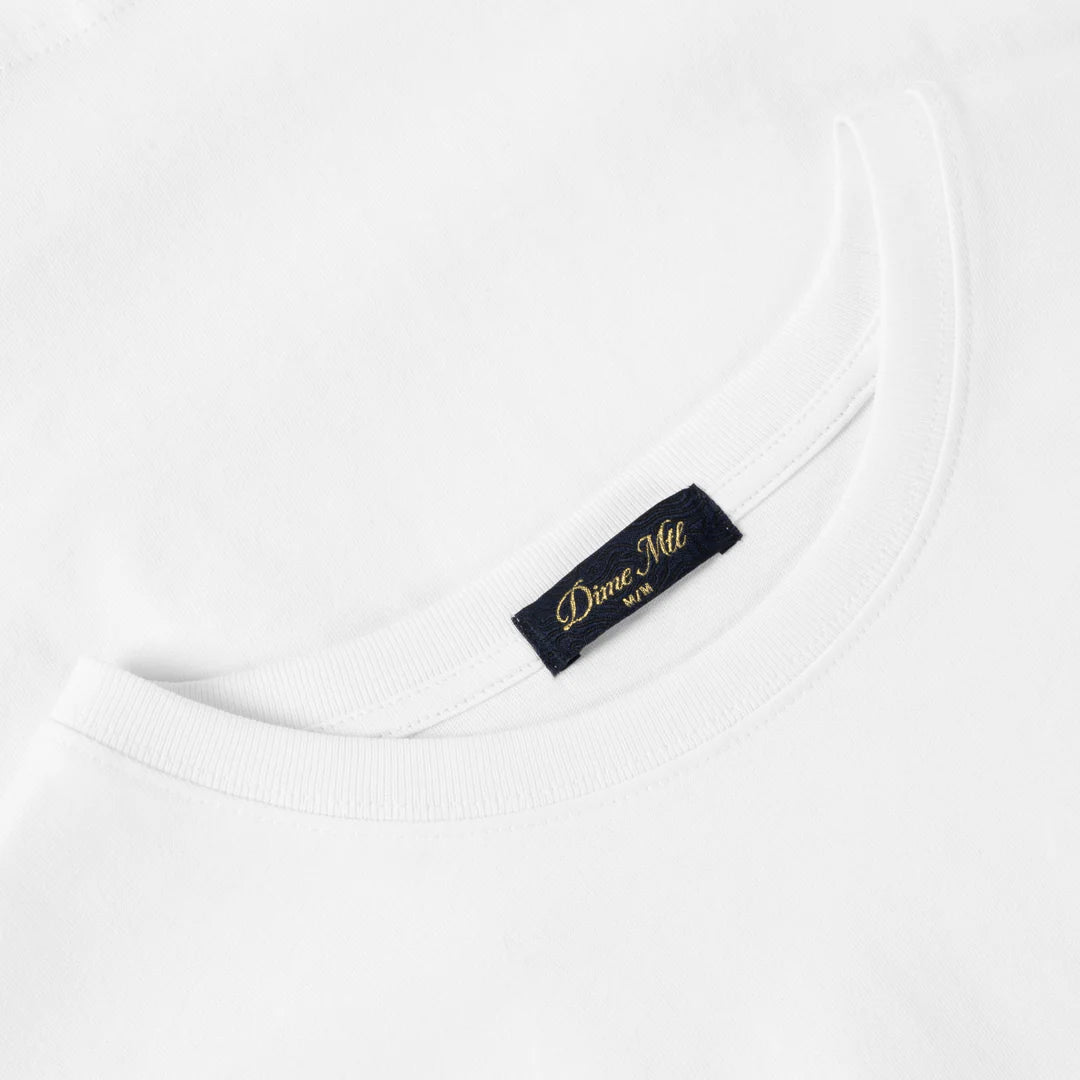 Dime - Classic Small Logo T-Shirt White