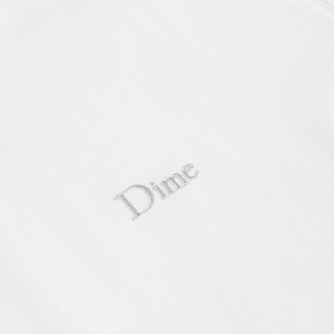 Dime - Classic Small Logo T-Shirt White