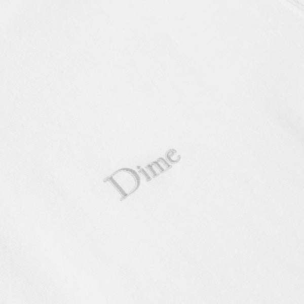 Dime - Classic Small Logo T-Shirt White