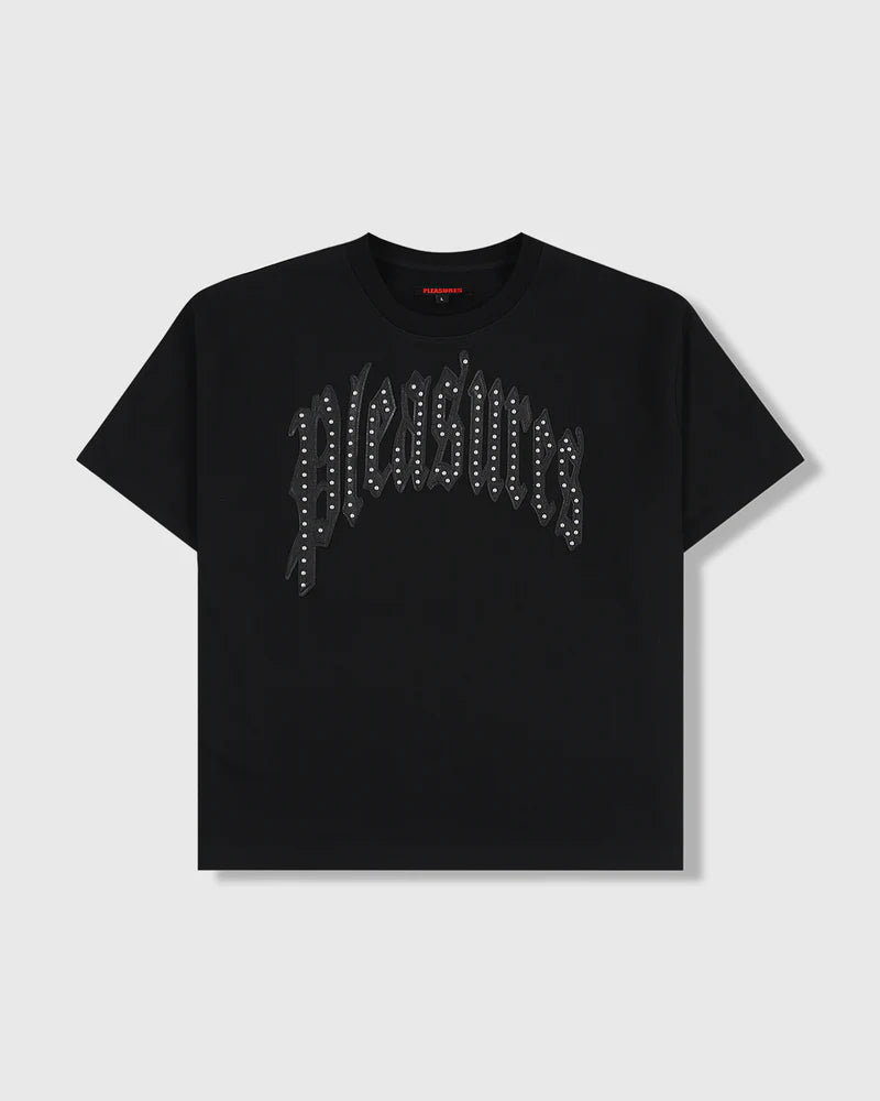 Pleasures - Twitch Studded Crewneck Black