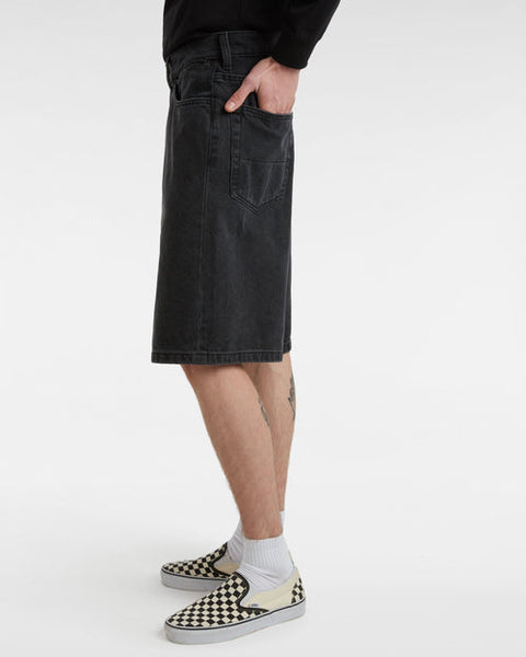 Vans - Check-5 Baggy Denim Short ~ Stonewash Black