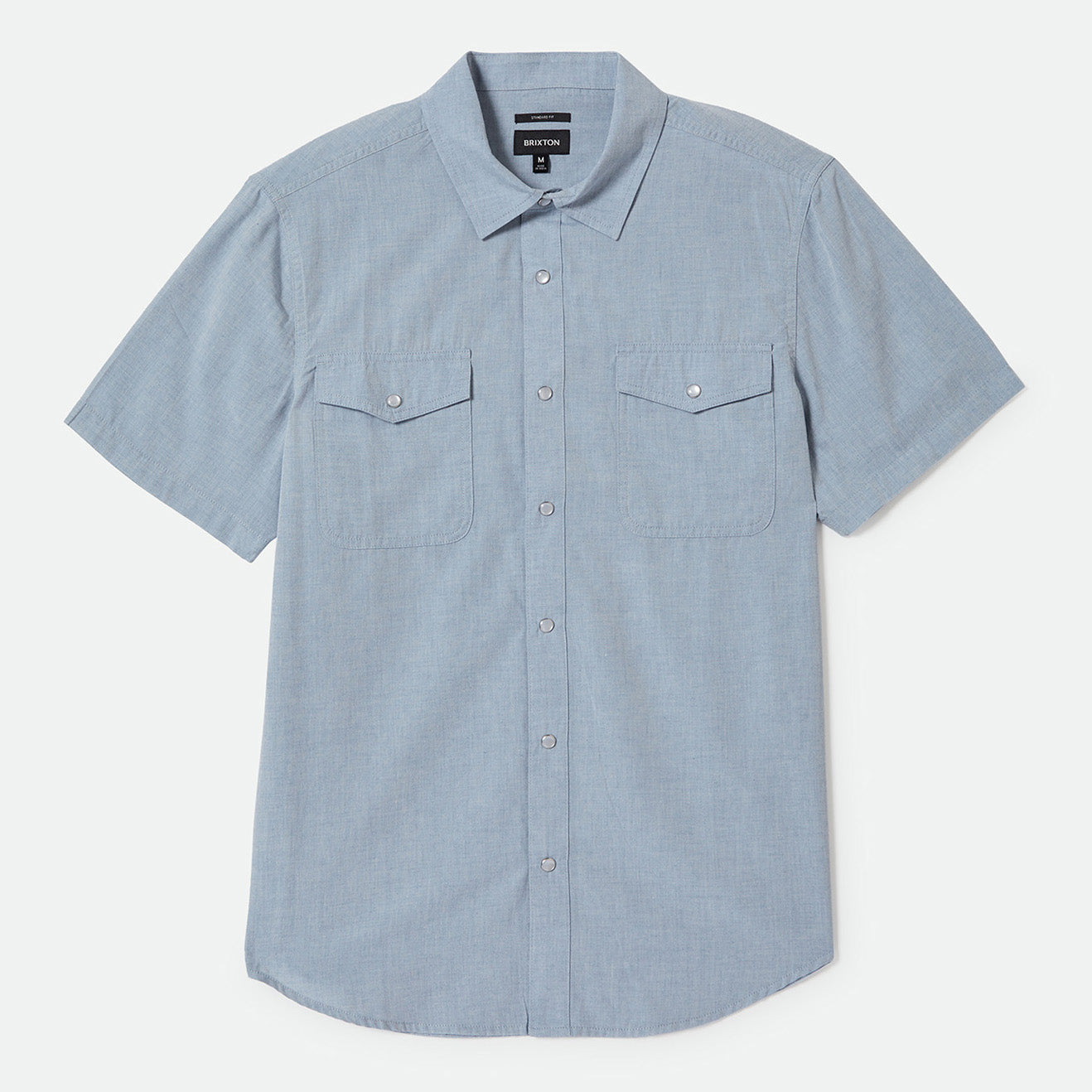 Brixton - Wayne S/S Woven Shirt ~ Medium Blue