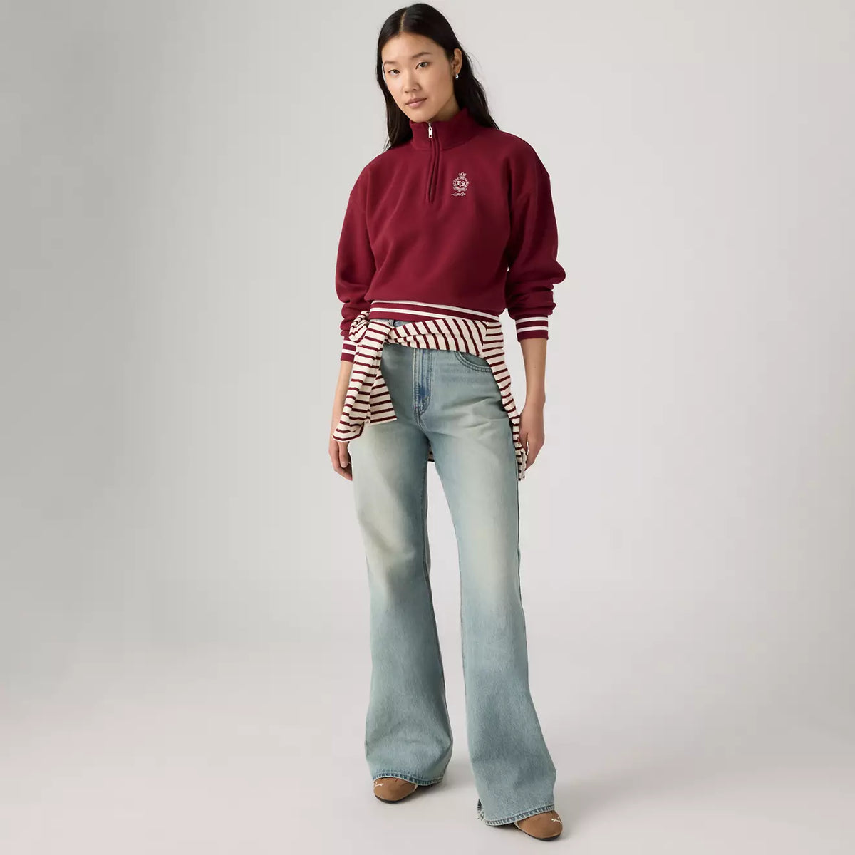 Levi's - W Cinch Flare Women's Jeans Time To Dust-1