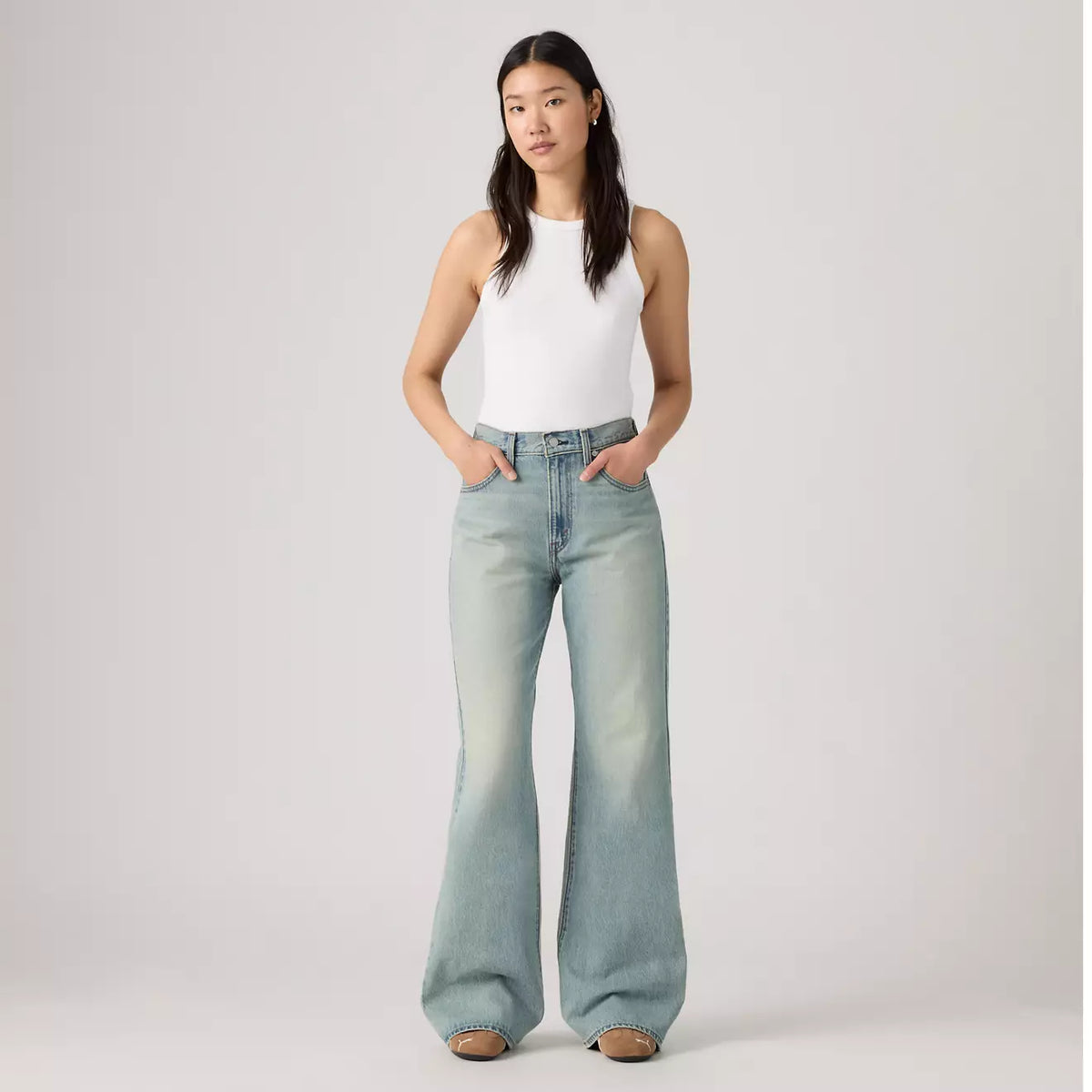 Levi's - W Cinch Flare Women's Jeans Time To Dust-6