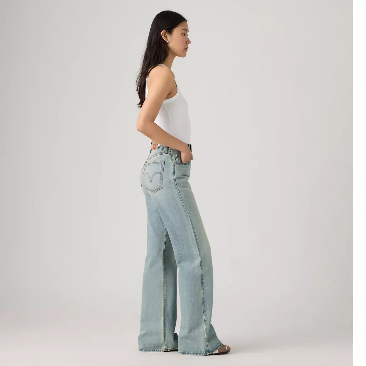 Levi's - W Cinch Flare Women's Jeans Time To Dust-5
