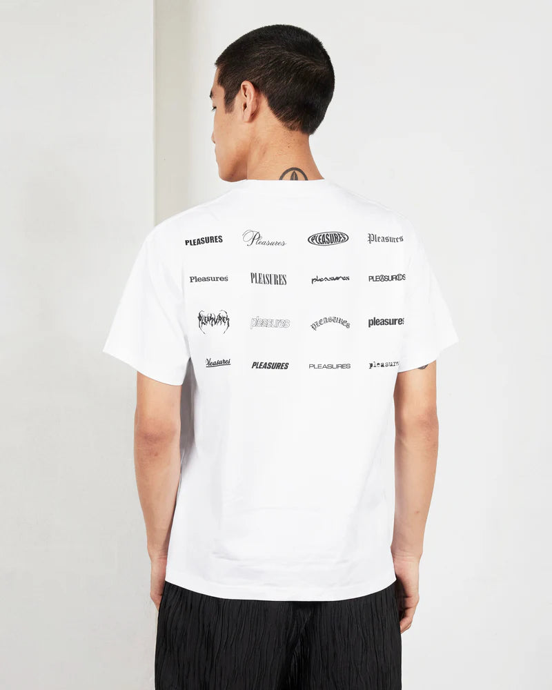 Pleasures - Wordmark T-Shirt White