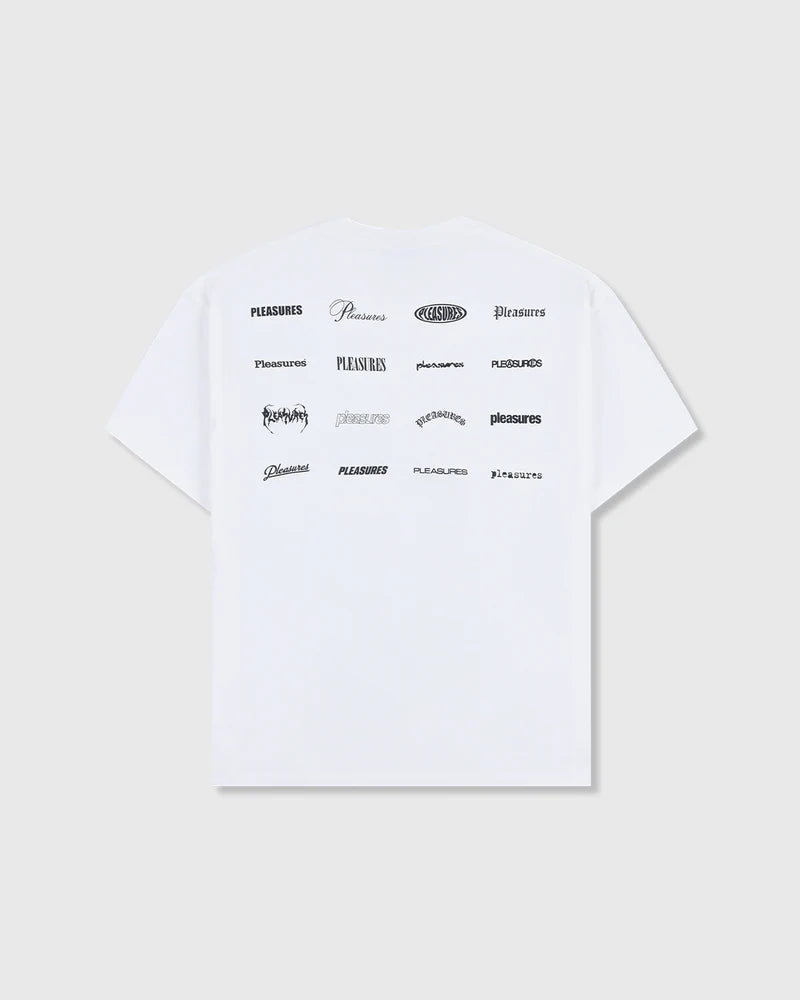 Pleasures - Wordmark T-Shirt White