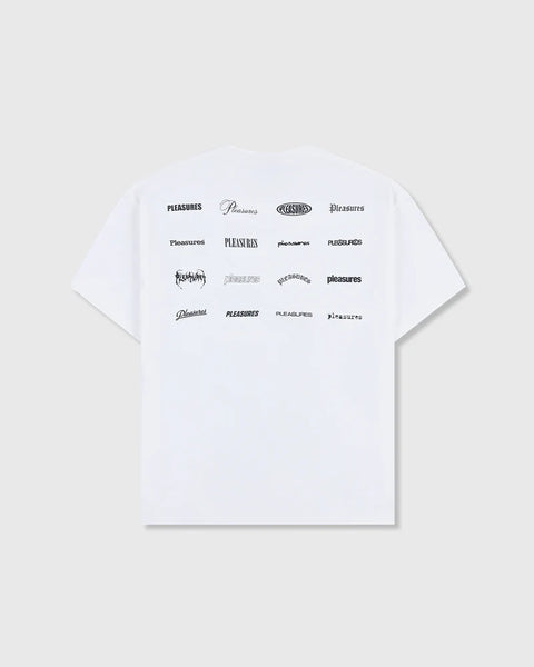 Pleasures - Wordmark T-Shirt White