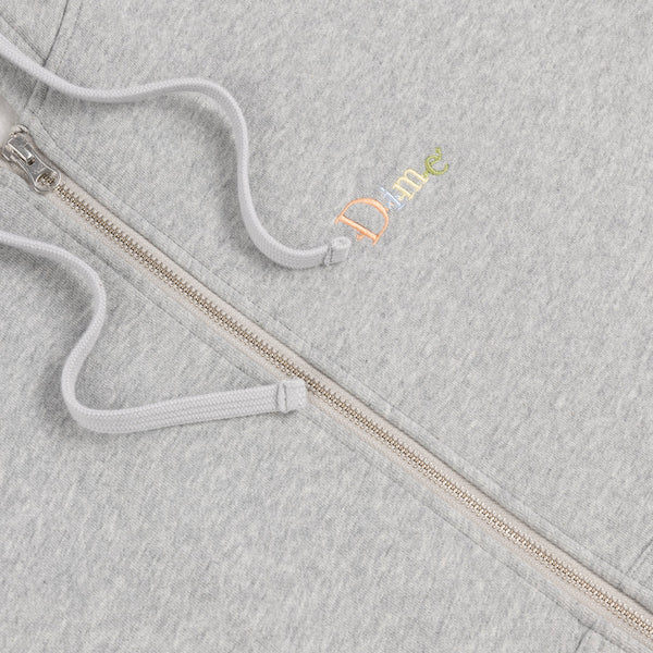 Dime - Friends Zip-Up Hoodie Grey