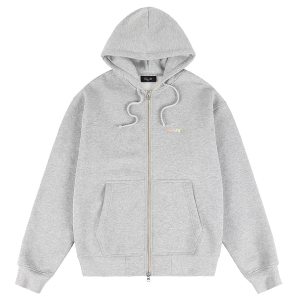 Dime - Friends Zip-Up Hoodie Grey