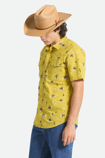 Brixton x Lone Star - Button Up Shirt Texas Gold