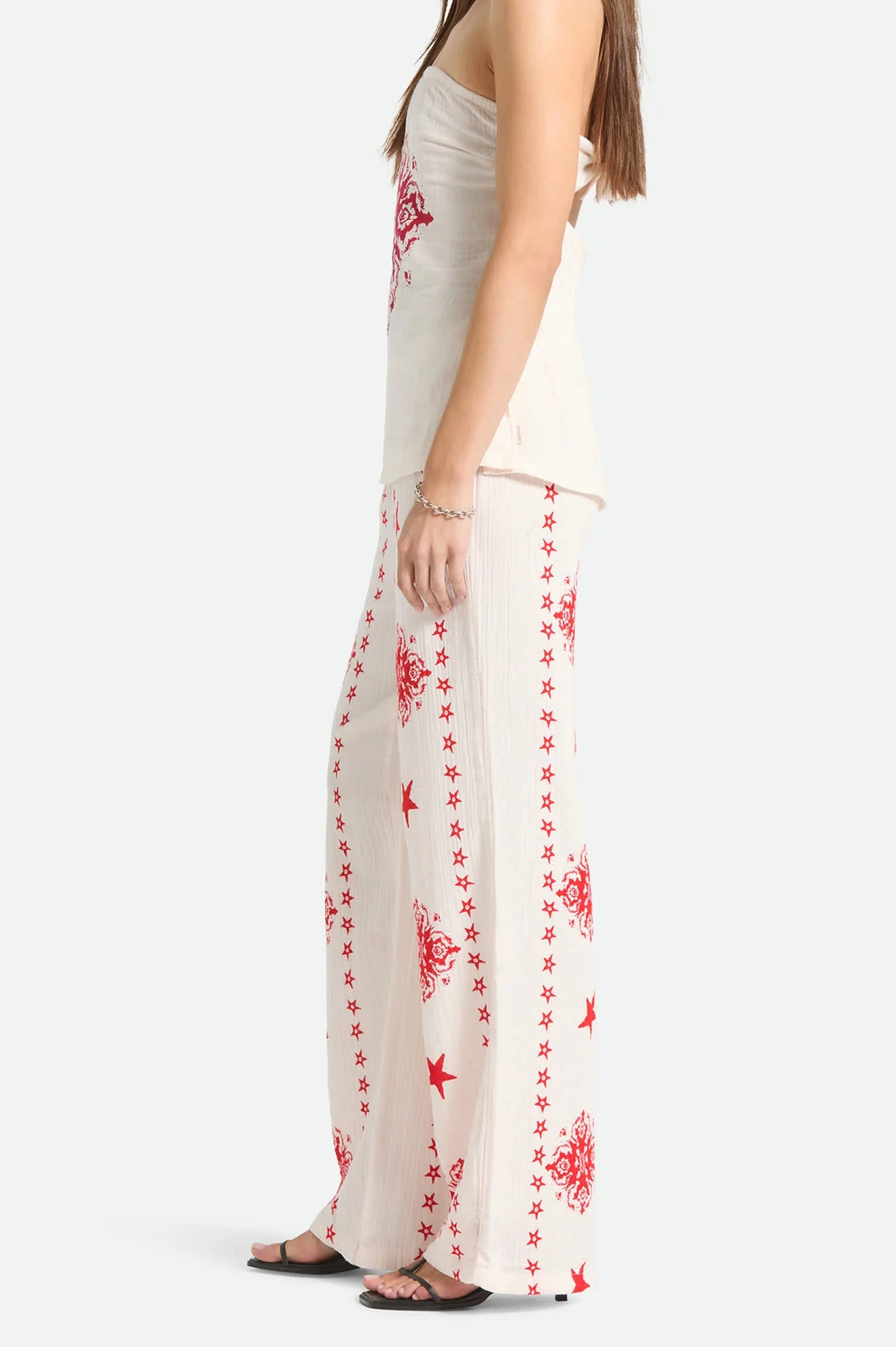 Brixton - W The Lola Lounge Pant Off White Tile