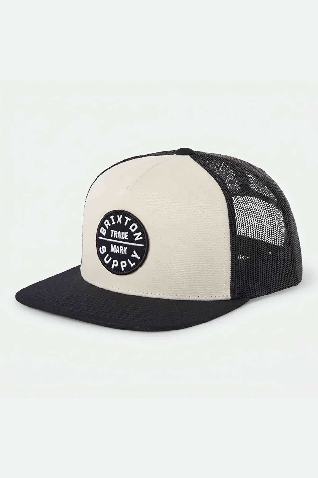 Brixton - Oath Trucker Hat Whitecap/Black-1