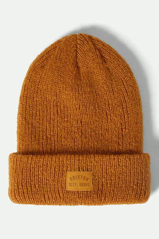 Brixton - W Woodburn Tall Brushed Beanie Spruce Yellow