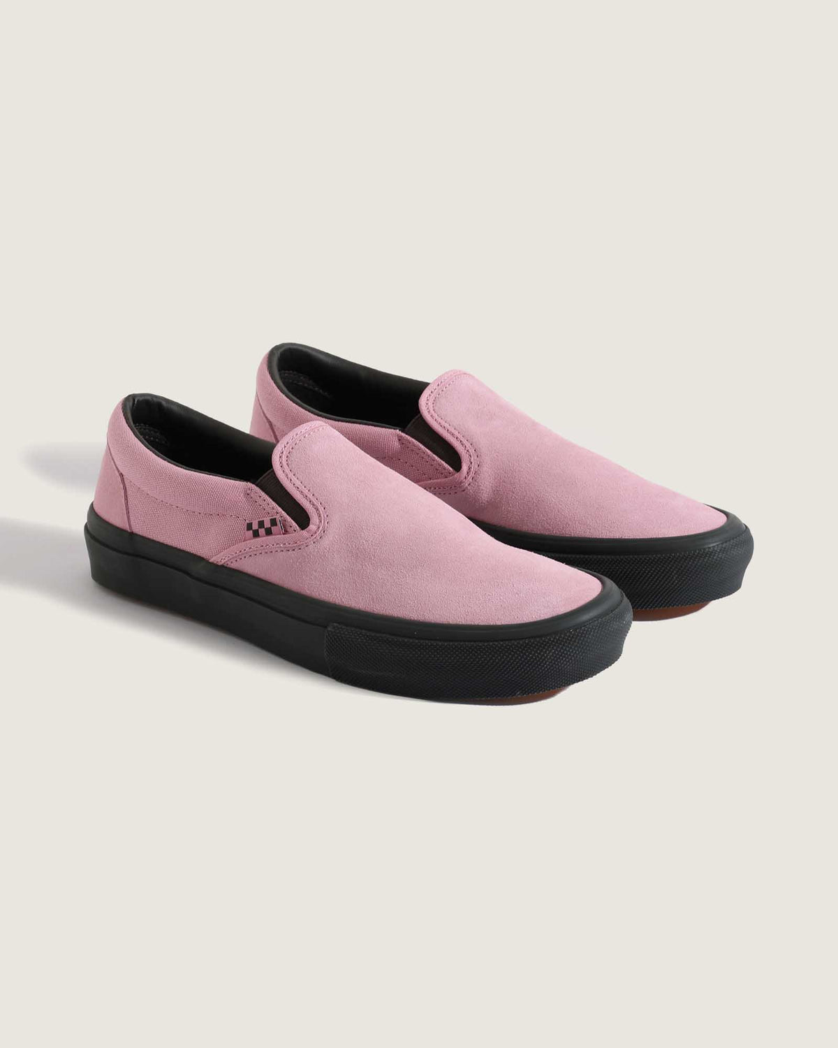 Vans - Skate Slip-On Pink/Black-1