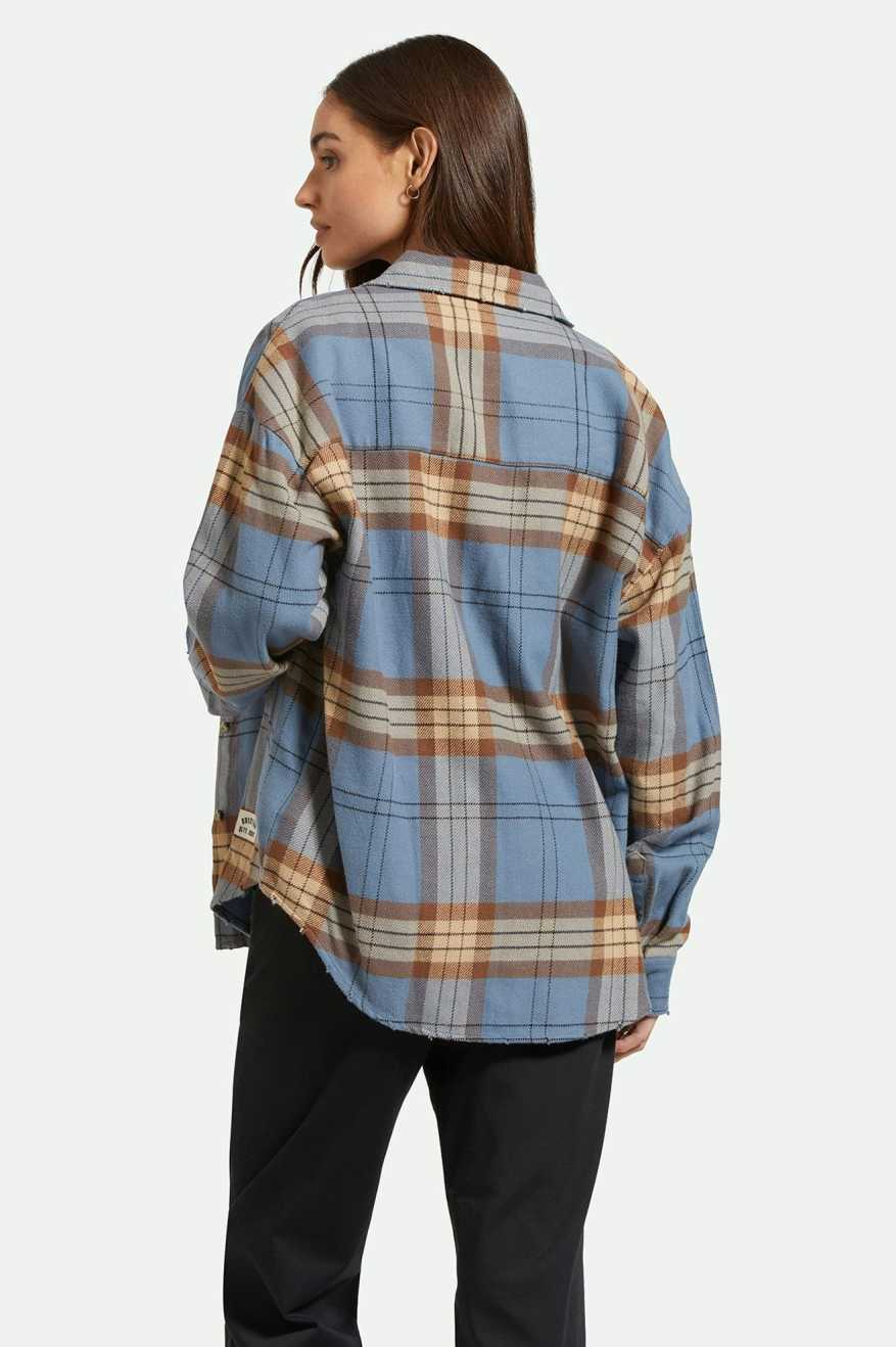 Brixton - W Classic Flannel Flint Blue
