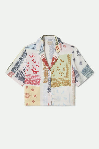 Brixton - W Silky S/S Bowling Button Down ~ Multi