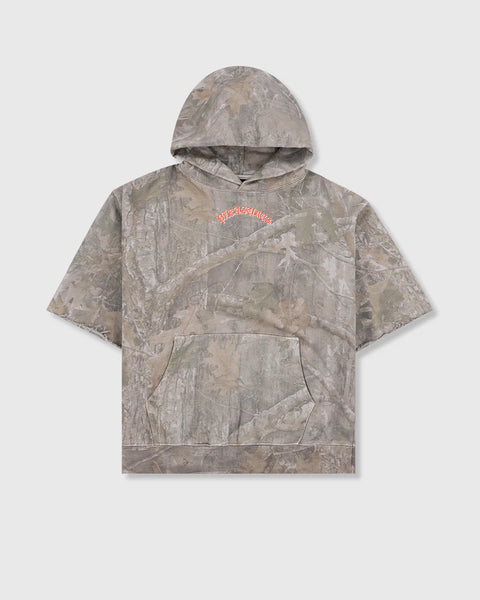 Pleasures - Cut Off Hoodie Camo