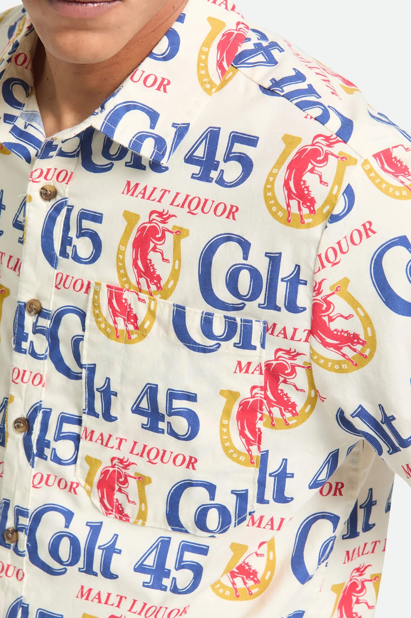 Brixton x Colt 45 - Button Up Shirt Multi