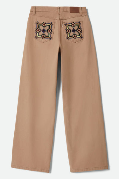 Brixton - W The Chloe 5-Pocket Pants Taupe