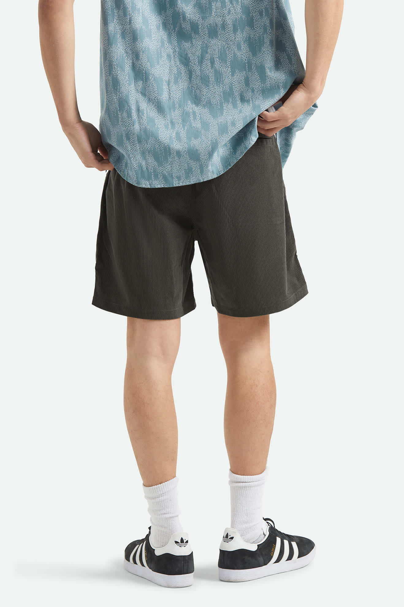 Brixton - Everyday Corduroy Shorts Vintage Black