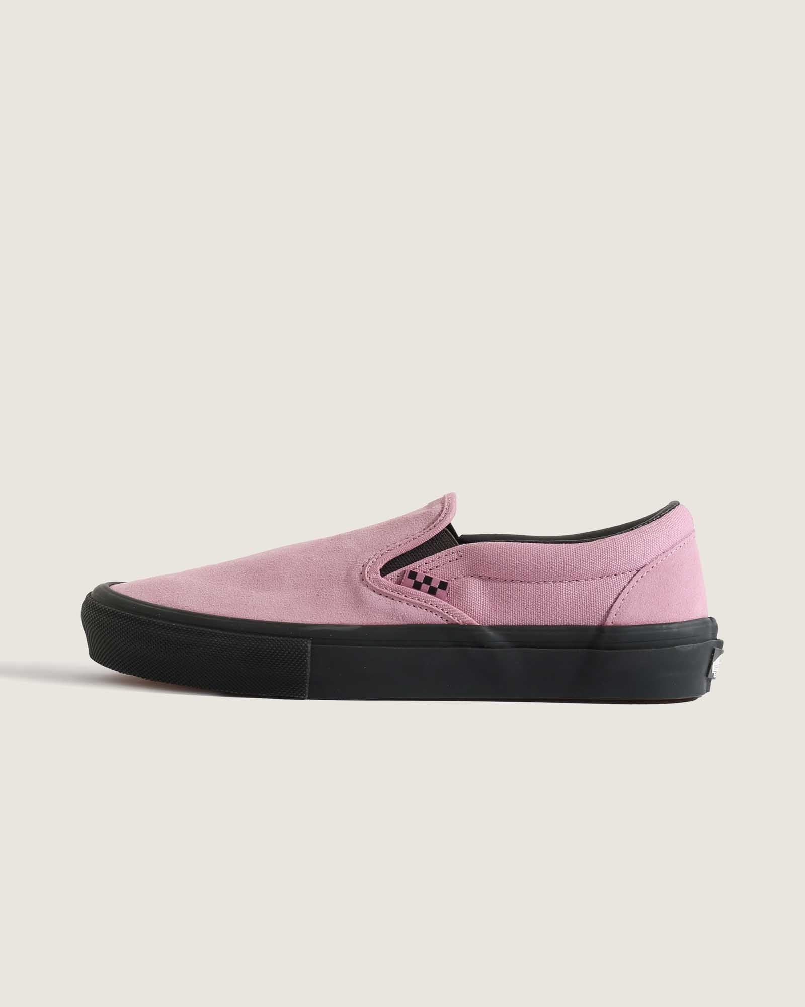 Vans - Skate Slip-On Pink/Black-2